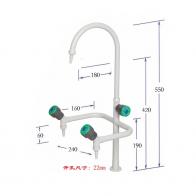 水龙头 三口水龙头 PP水龙头 实验室专用水龙头